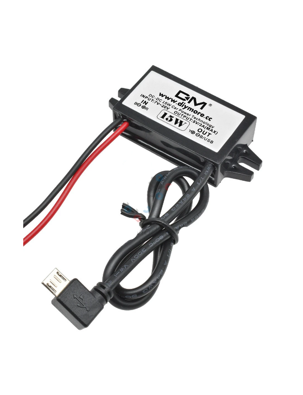 Menic 12V až 5V USB